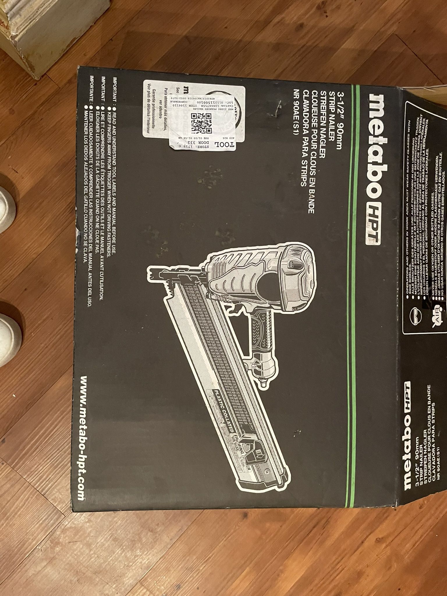 Metabo HPT Strip Nailer