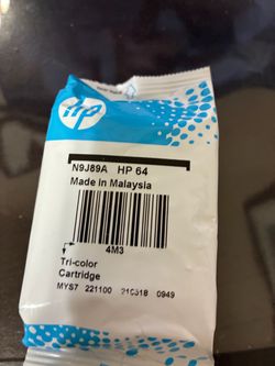 HP genuine ink cartridge #64