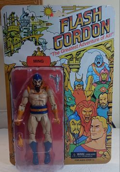 NECA - Flash Gordon - The Greatest Adventure of All - "Ming" - 7 Each Action Figure - New-