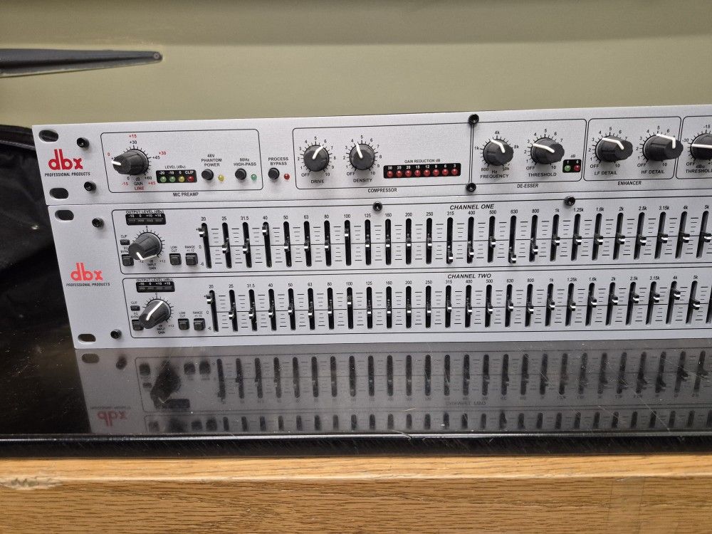 Dbx 286s Mic Preamp And Dbx 231s Equalizer