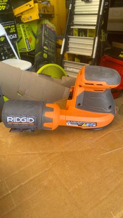 RIDGID Cordless Random Orbit  only tools no tiene caja