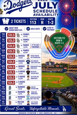 Dodgers tickets