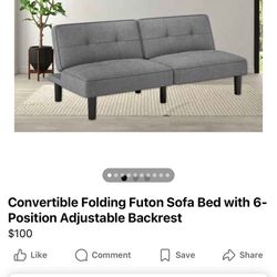 Sofa / futon couch brand new in box never opened