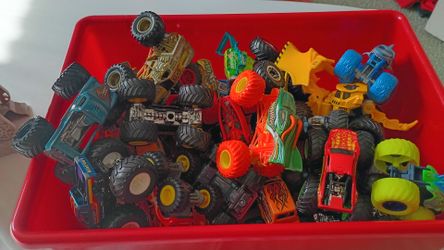 28 monster trucks plus