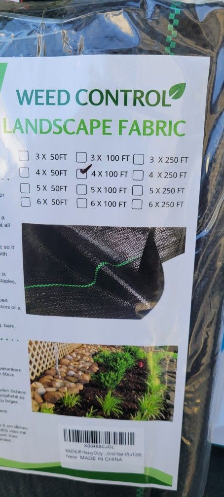 4ftx100ft Weed Gardening  Cover Price Firm Corona92879