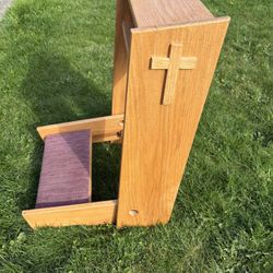 Prayer Bench Stool Prayer'S Kneeler Pads Wooden Church Prayer Bench Stool Table