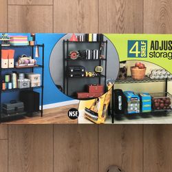 4 Shelf Storage Unit