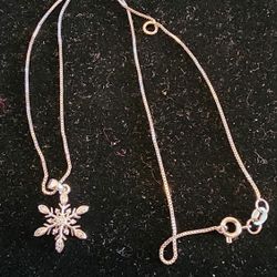 Snowflake Necklace 