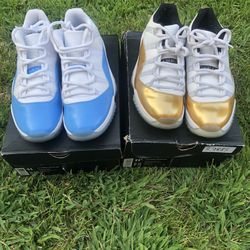 2 Pairs Of Jordan 11 Lows For $199 Today