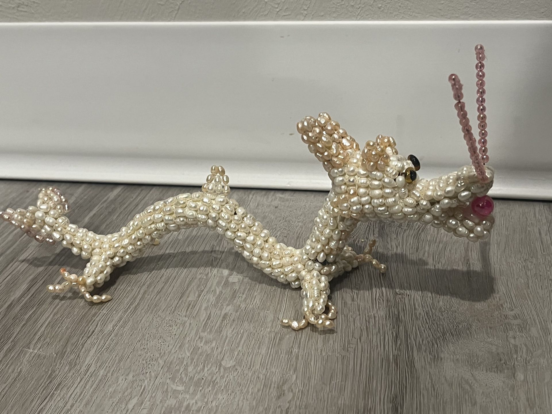 Freshwater Pearl Dragon Figurine