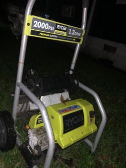 pressure washer