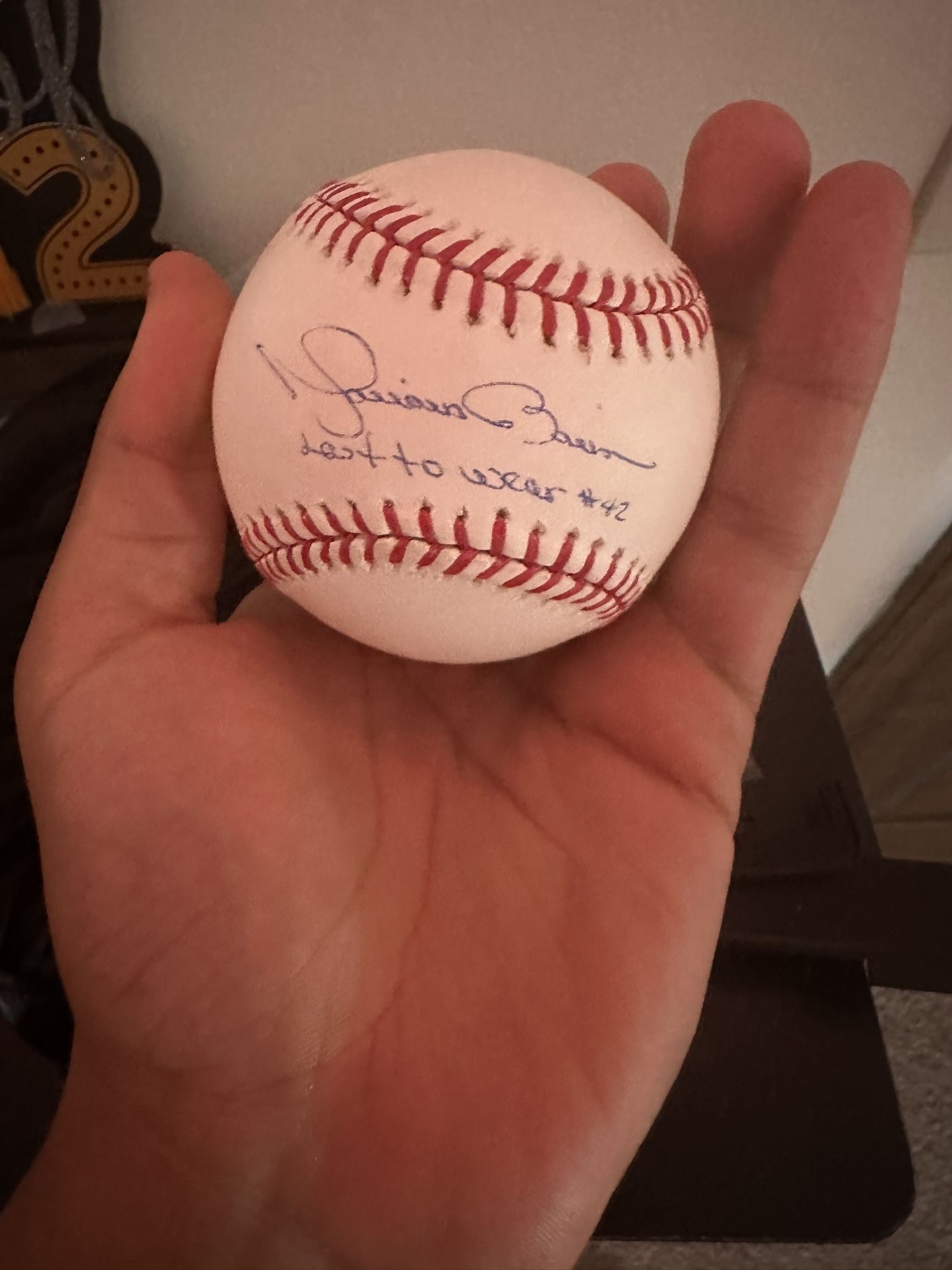 Autographed mariano rivera Baseball