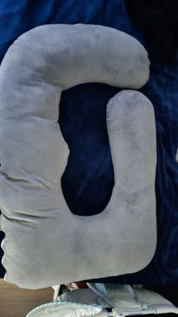 Pregnancy pillow Gray