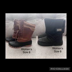Women’s Snow Boots Size 8