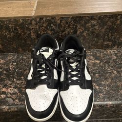 Nike Dunk Low Black White "Panda" Size 13