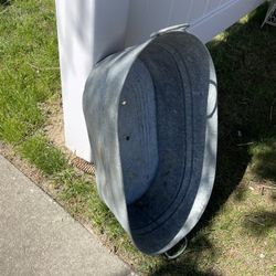 Galvanized Oval Basin/tub 
