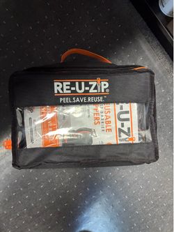 RE-U-ZIP Reusable Dust Barrier Zipper