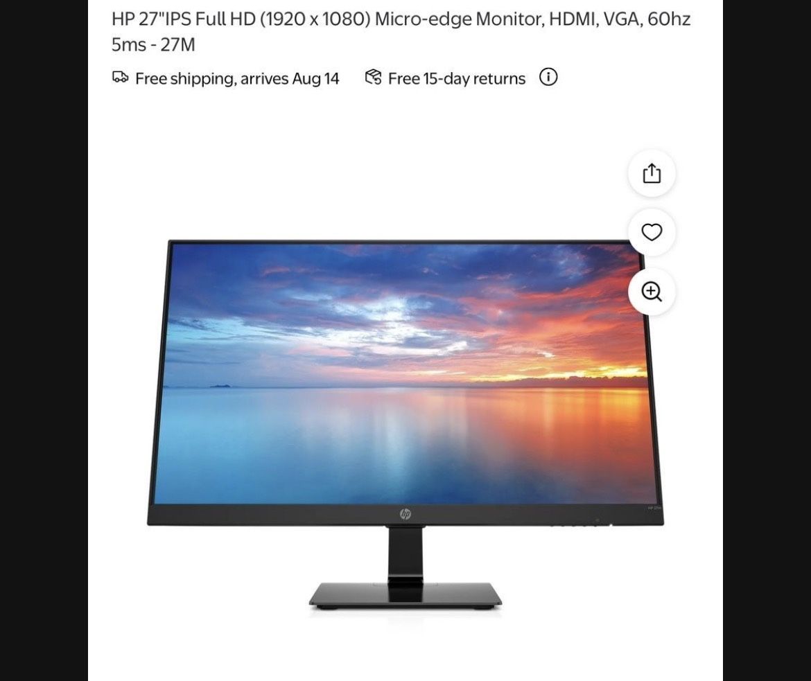 27 Inch High Performance Gaming Screen Combo 