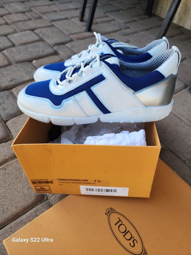 TODS Men Sneakers Shoes New in Box