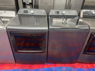 Ge profile washer and gas dryer
