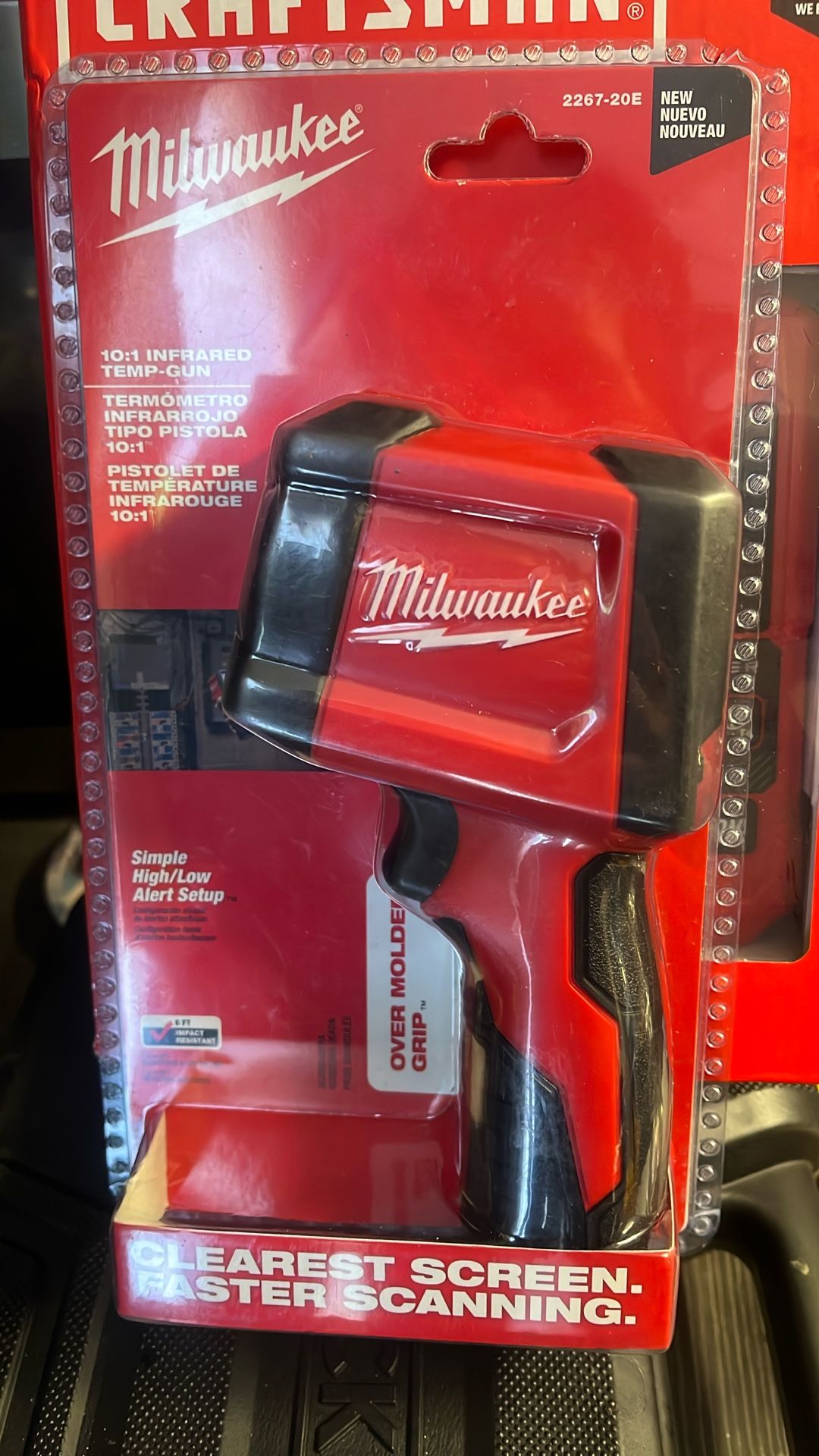Milwaukee 10:1 Infrared Temp-Gun