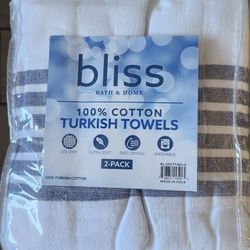 100%cotton Bliss Turkish Towels