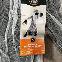 Child Faceless Ghost Costume 