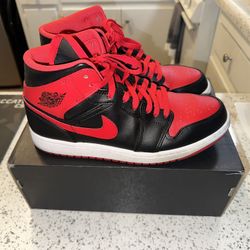 Red and Black Jordan 1