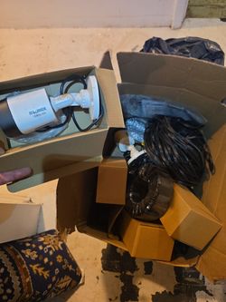 Lore security cameras used