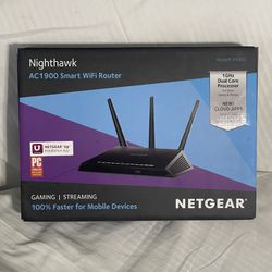 NEW NIGHTHAWK AC1900 Smart WiFi Router
