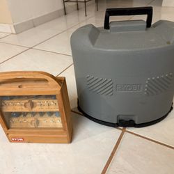 Ryobi Router, Model R161 and Router Bits