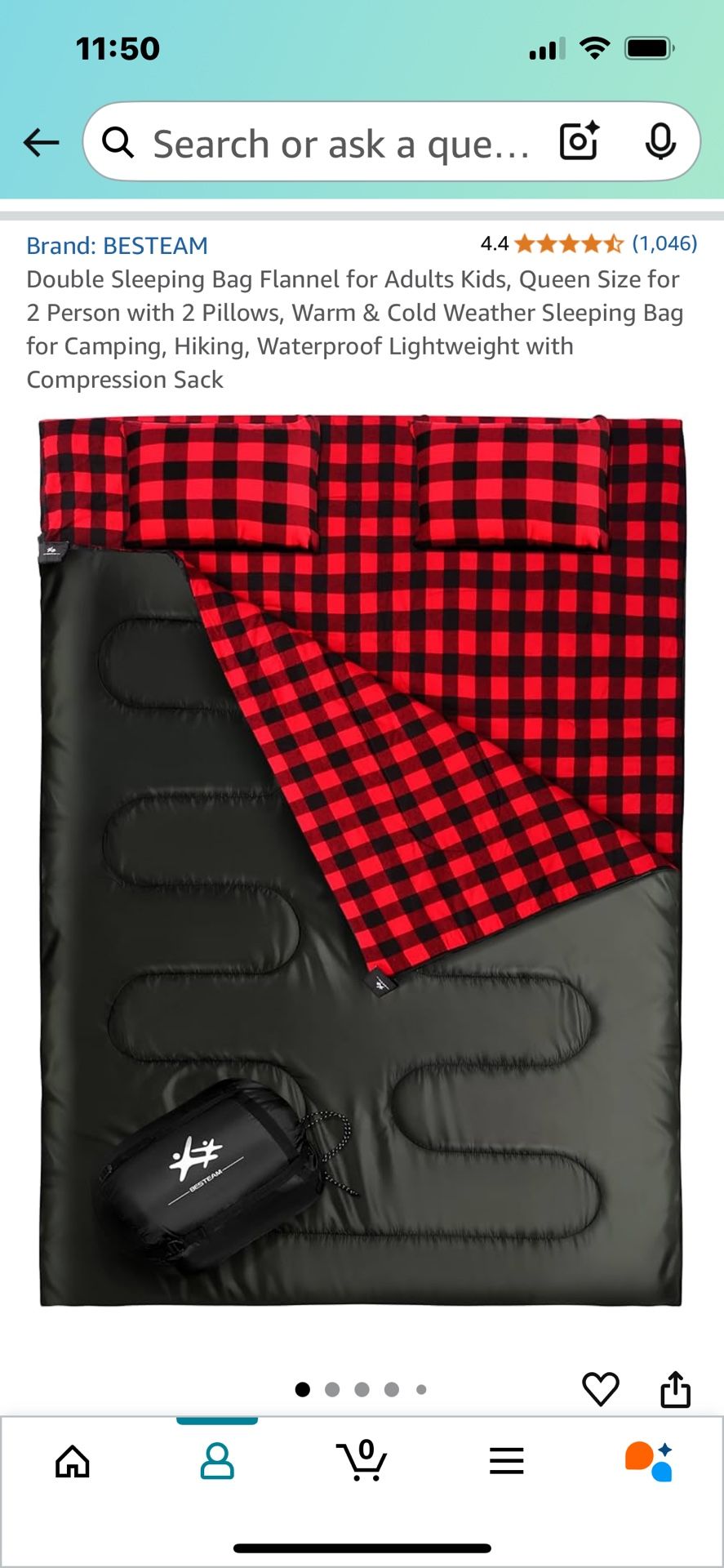 Queen Sleeping Bag