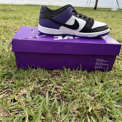 🔥 Nike SB Dunk Low Court Purple – NEW – Size 7.5 🔥