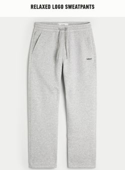 Relaxed Logo Sweatpants Size XL From Hollister 