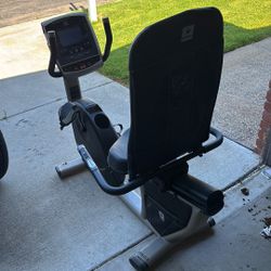 Recumbent exercise bike