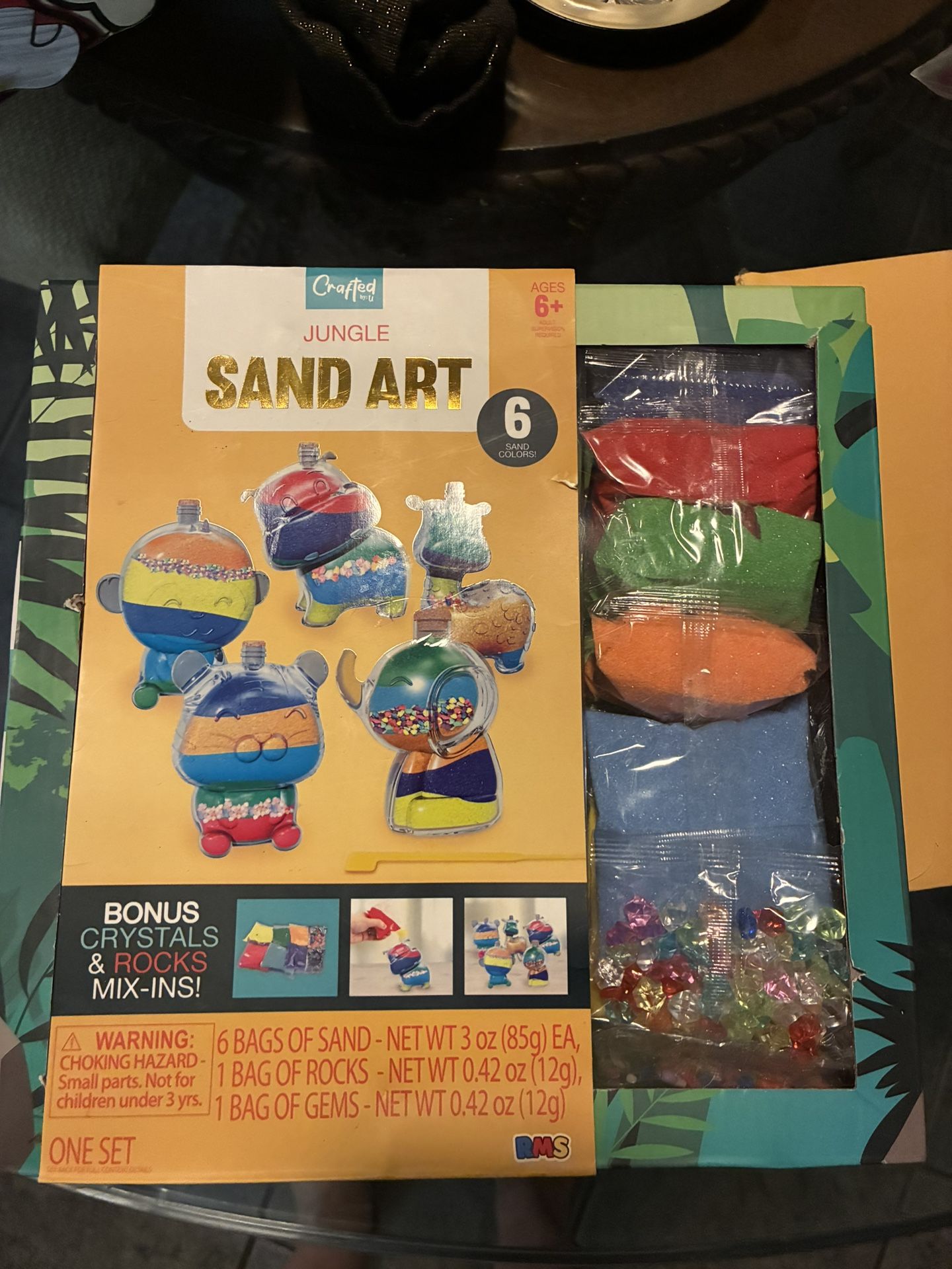 Jungle Sand Art Set Brand New