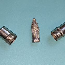 Vintage French Catholic Pocket Shrine