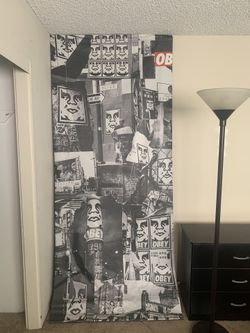 Rare Reversible OBEY Wall Vinyl