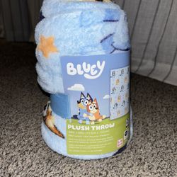Plush Throw Bluey 46 Inch By 60 Inch