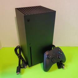 Xbox Series X Like New Used Couple Times Completed With Original Cables+Controller Available Today ]