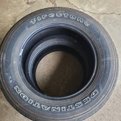 2 Firestone Tires 