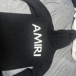 Amiri Signature Logo Hoodie