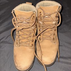 Women’s Caterpillar Steel Toed Work Boots 