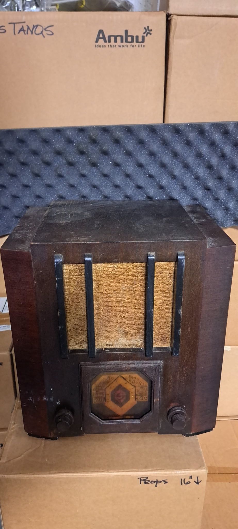 READ DESCRIPTION — Philips 338A Multi-Inductance Radio