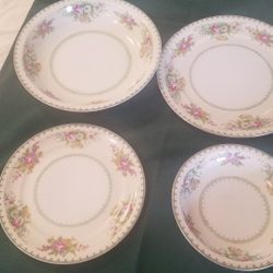 Fine China With Delicate Rose's design.  Woodland Hills Ca. 