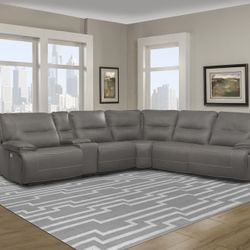 Same Day Delivery Grey sectional 
