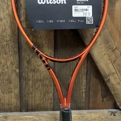 New Wilson Burn 100LS V5 Tennis Racket *2998
