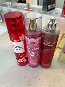 Bath & Body Works Fine Fragrance Mist Bundle x3