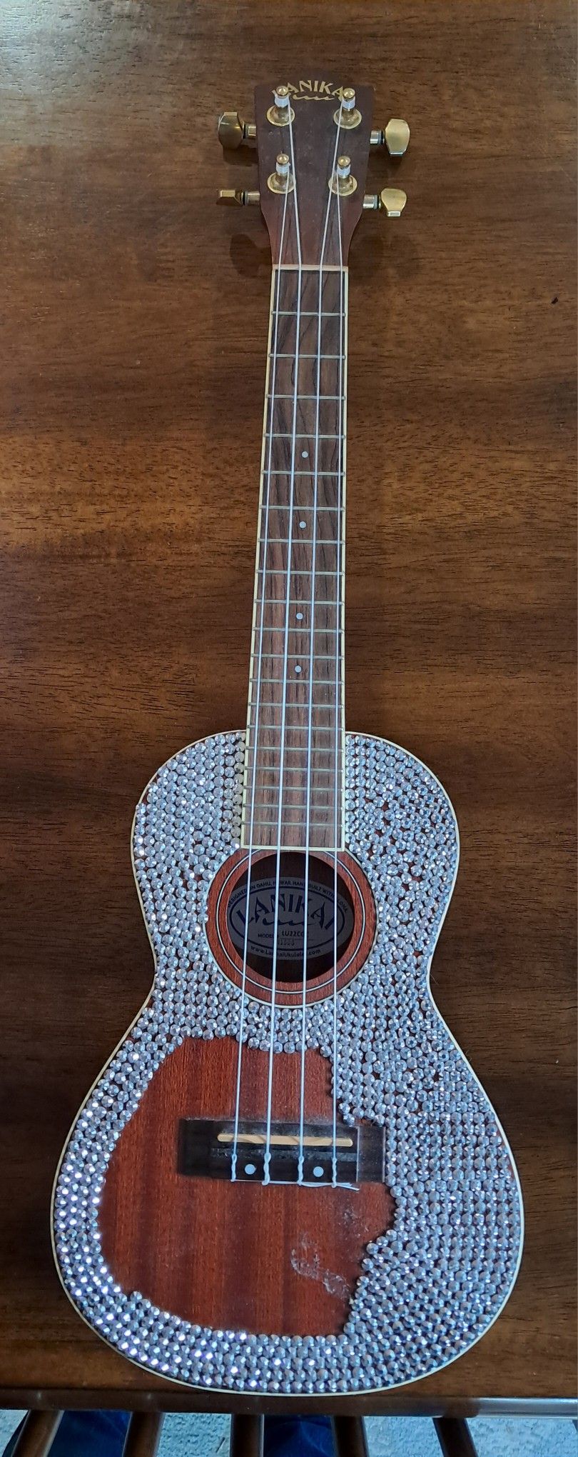 Lanikai Ukulele w/rhinestones