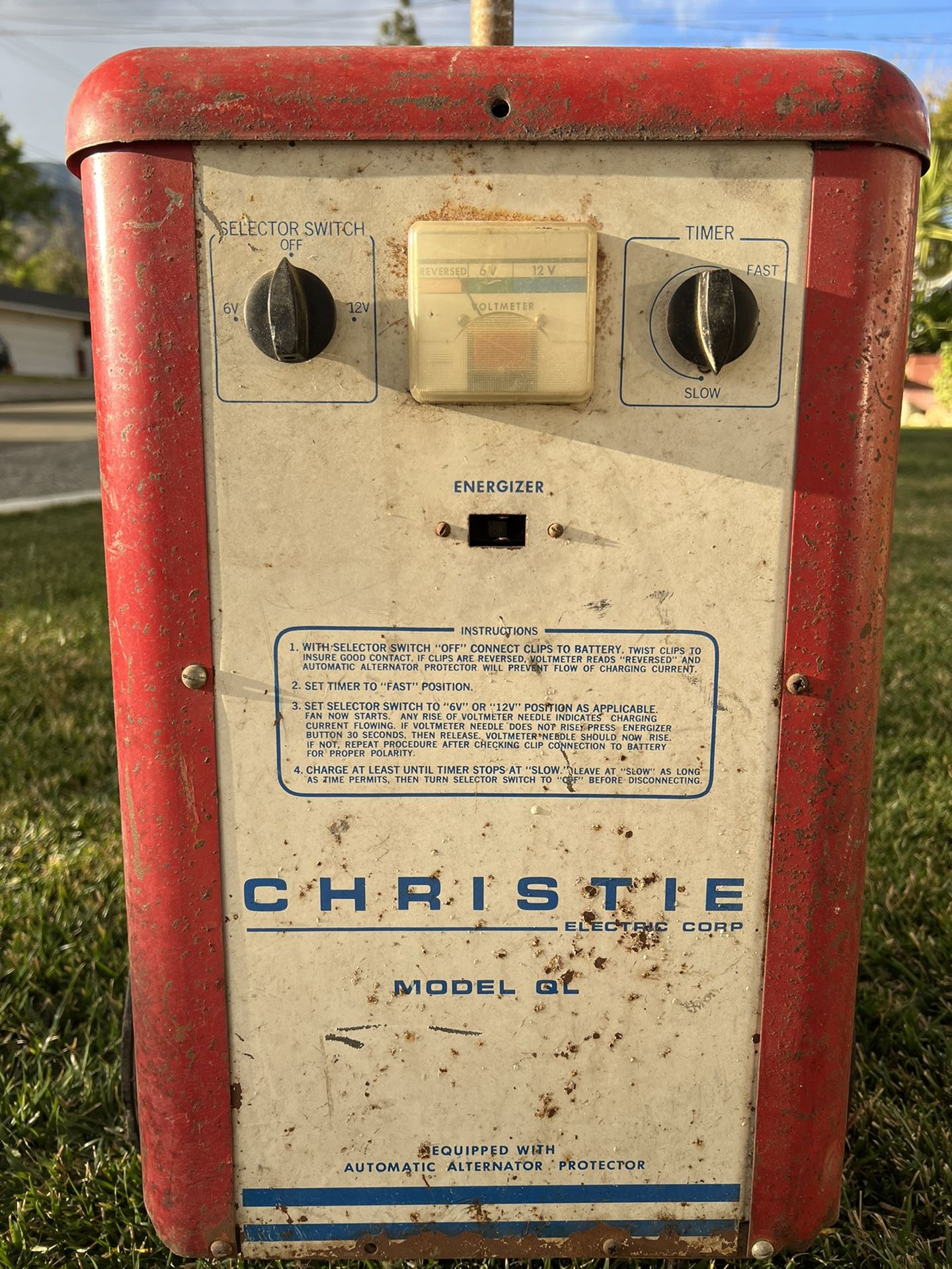 Christie Car Battery Charger